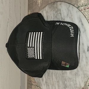 NWT | Free Style Brand American Flag / Myrtle Beach South Carolina Hat | OSFM